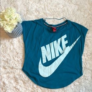 Nike Off shoulder T Shirt